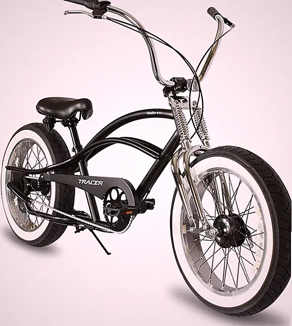 20" STURMEY Low Rider Bike Stretch Cruiser Dual Suspension INTERNAL 3-SPEED Hub