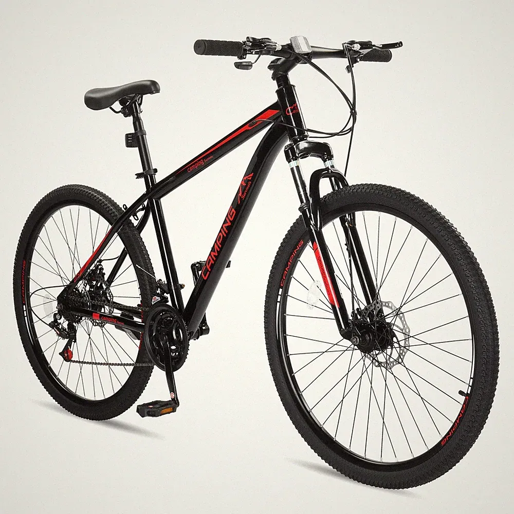 27.5'' MTB Bike 21 Speeds Mountain Bicycle Double Disc Brake Adult Men