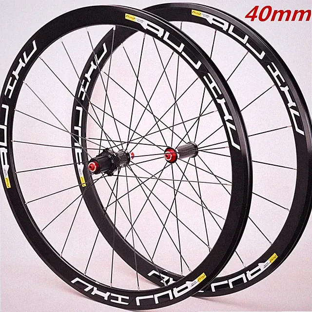 700C Disc Brake Wheelset Road Bicycle Wheels Double-layer 40mm Frame Height