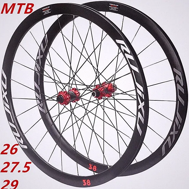 Boost 26 27.5 29"Bicycle Wheels Mountain Bike Disc Brake Double Rim Wheelset 24H