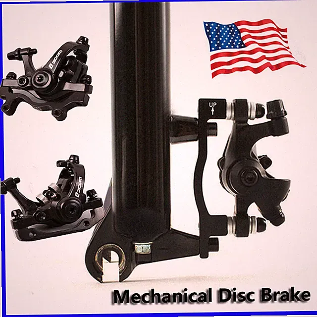 Dual-Piston MTB Mechanical Disc Brake Caliper 160mm Front Rear Bicycle