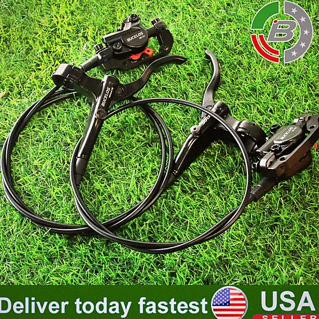 Mountain Bike Dual Piston Hydraulic Disc Brake Left Front&Right Rear 800/1500mm