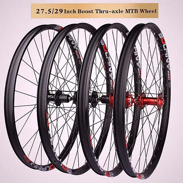 Mountain Bike Wheelset Boost Thru Axle Disc Brake Double Layer Rim 27.5/29inch