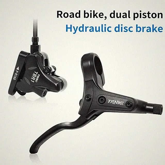 Road Bike Brakes Hydraulic Direct Calipers Oil Pressure Double Piston Disc Brake