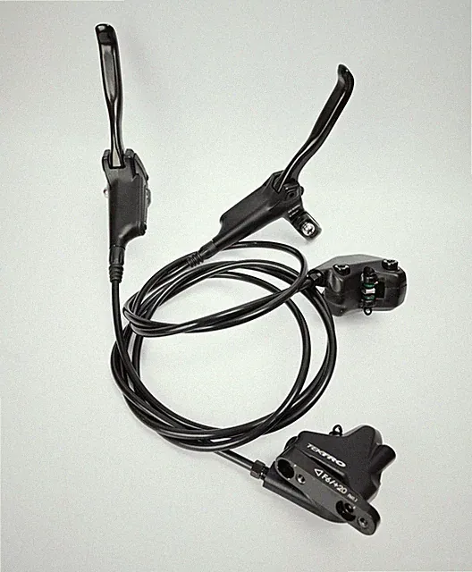 TEKTRO HD-R280 Flat Mount Hydraulic Disc Brake Set Dual Piston Road Gravel Bike