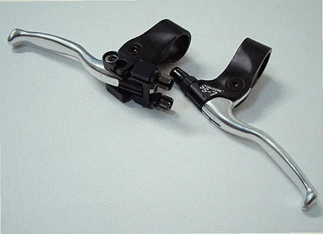 ~ Vintage 90's Dia-Compe SS-7 Dual Pull MTB Tandem Cantilever Brake Lever Set ~