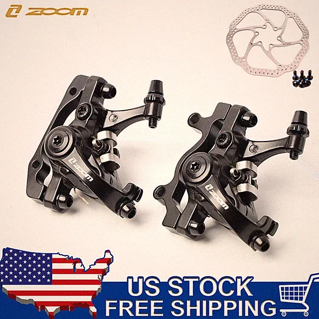 ZOOM DB680 Double Driver Disc Brake IS/PM 160mm Mountain Bike Mechanical Caliper