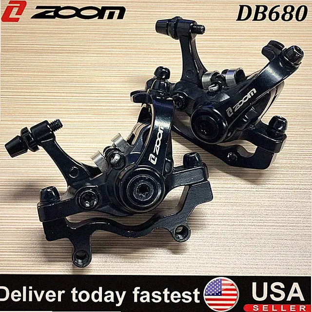 ZOOM Double Piston Mechanical Disc Brake Caliper BMX Mountain Bike IS/PM 160mm